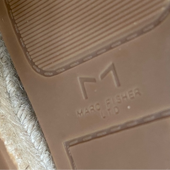 Marc Fisher Faux Snake Skin Women’s Wedge Espadrille Size 9 - Picture 12 of 12